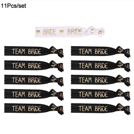 Chic Bride Tribe: Bachelorette Party Jewelry Collection (6/11pcs) - Très Elite