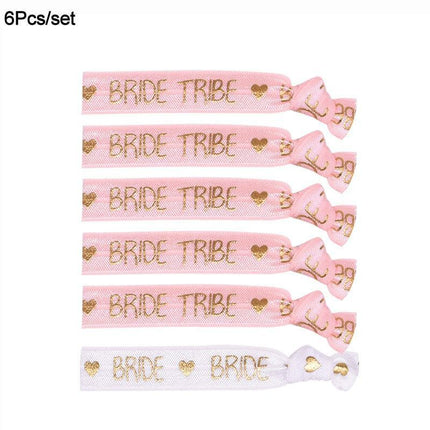 Chic Bride Tribe: Bachelorette Party Jewelry Collection (6/11pcs) - Très Elite