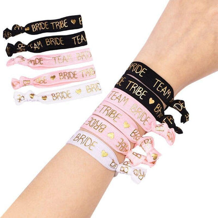Chic Bride Tribe: Bachelorette Party Jewelry Collection (6/11pcs) - Très Elite