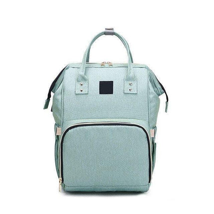 Chic Canvas Diaper Backpack - Essential Carryall for Modern Moms- Très Elite- Très Elite