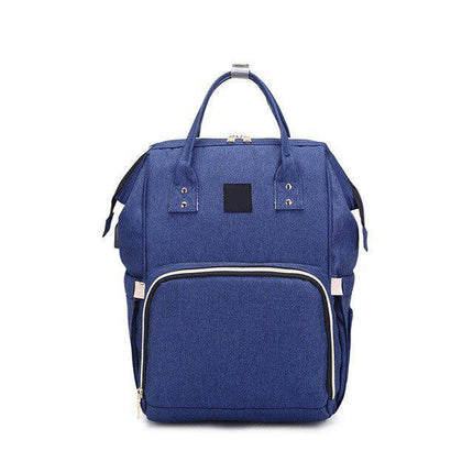 Chic Canvas Diaper Backpack - Essential Carryall for Modern Moms- Très Elite- Très Elite