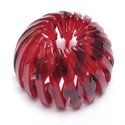 Chic Crystal Nest Hair Claw for Effortless Style