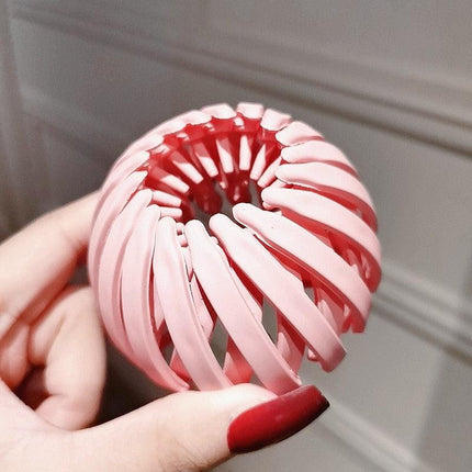 Chic Crystal Nest Hair Claw for Effortless Style