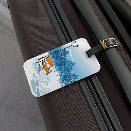 Chic Customizable Acrylic Luggage Tag Set – Stylish Travel Companion for Effortless Identification - Très Elite