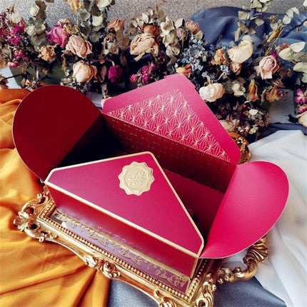 Chic Customizable Cake Box Set of 5 for Special Celebrations