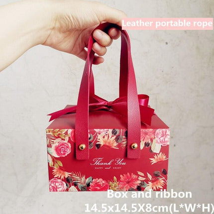 Chic Customizable Cake Box Set of 5 for Special Celebrations