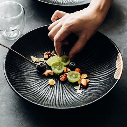 Chic Elegance Serveware Set - Stylish Trinket Plates for Appetizers and Treats - Très Elite