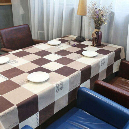 Chic European PVC Table Protector: Fashionable Shield for Your Surfaces- Très Elite- Très Elite