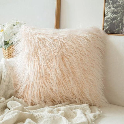 Chic Faux Fur Pillow Cover Collection for Sophisticated Home Aesthetics