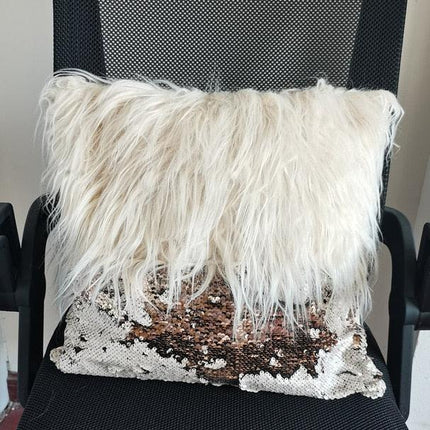 Chic Faux Fur Pillow Cover Collection for Sophisticated Home Aesthetics