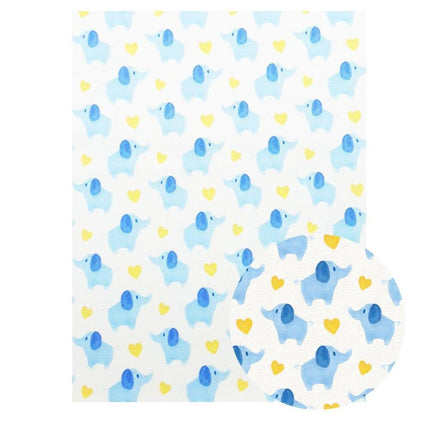 Chic Faux Leather Sheets with Luxe Cartoon Bow Prints for Stylish DIY Creations - Très Elite