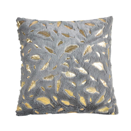 Chic Feather Motif Throw Pillow Cover for Stylish Home and Office Decor
