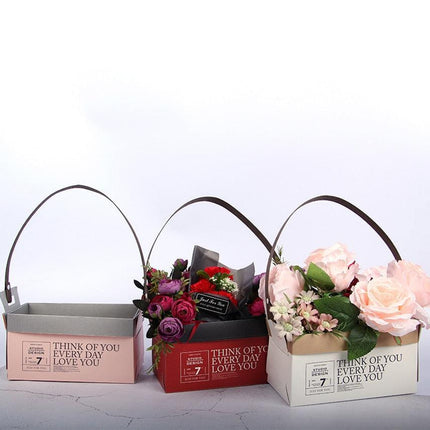 Chic Floral Gift Box: Waterproof and Dual-Sided Design for Elegant Gifting - Très Elite