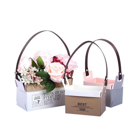 Chic Floral Gift Box: Waterproof and Dual-Sided Design for Elegant Gifting - Très Elite