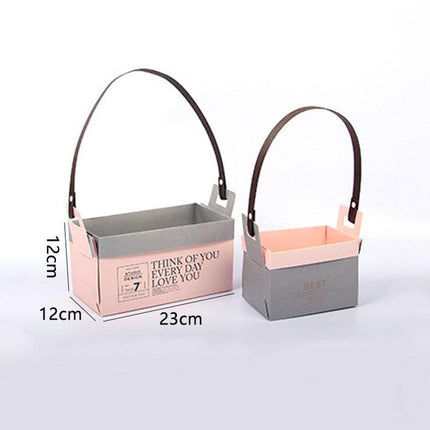 Chic Floral Gift Box: Waterproof and Dual-Sided Design for Elegant Gifting - Très Elite