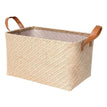 Khaki storage basket / S 26x21x16cm