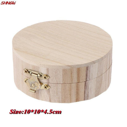 Chic Hexagonal Wooden Ring Stand - Stylish Jewelry Organizer for Couples- Très Elite- Très Elite