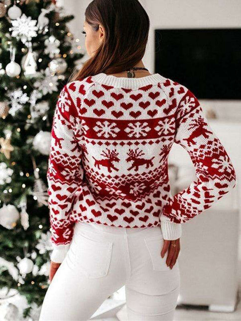 Chic Holiday Sweater for Women - Must-Have Festive Fashion for Christmas Celebrations