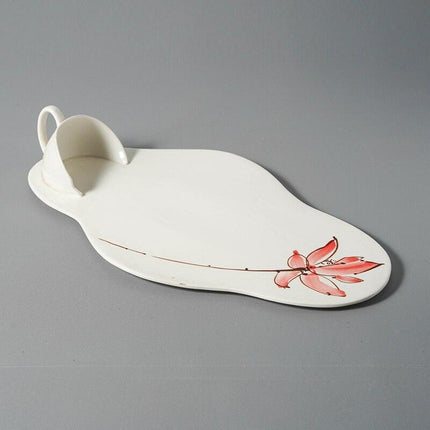 Chic Irregular Ceramic Plate Set: Transform Your Dining Table with Timeless Elegance - Très Elite