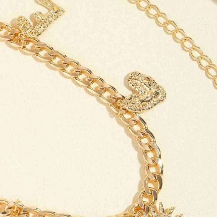 Chic LOVE Alloy Belt: A Must-Have Accessory for Trendsetters