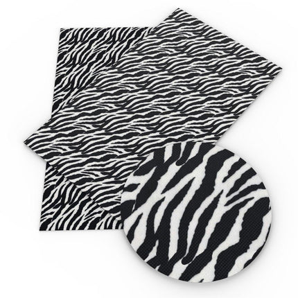 Chic Leopard Print Faux Leather Crafting Kit - Essential DIY Supplies - Très Elite
