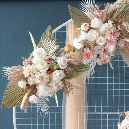 Chic Pampas Grass Wedding Backdrop Kit for Custom DIY Decorations - Très Elite