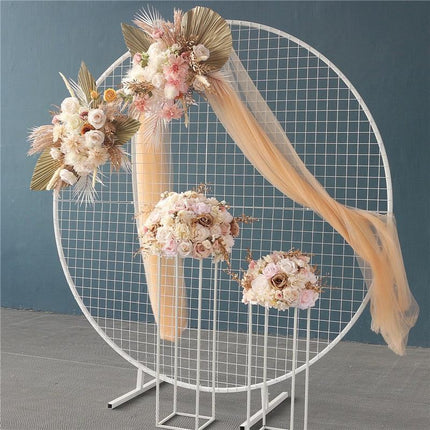 Chic Pampas Grass Wedding Backdrop Kit for Custom DIY Decorations - Très Elite