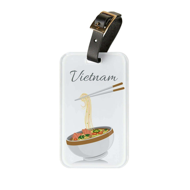Chic Personalized Acrylic Luggage Tags: Elevate Your Travel Experience