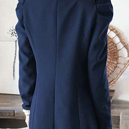 Chic Puff Sleeve Slim Suit for Effortless Day-to-Night Style - Très Elite