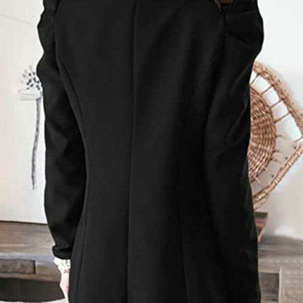 Chic Puff Sleeve Slim Suit for Effortless Day-to-Night Style - Très Elite