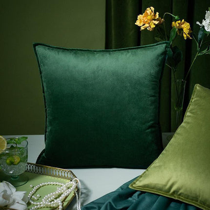 Chic Reversible Velvet Pillowcase Set - Elevate Your Home Decor with Stylish Dual-Prints - Très Elite