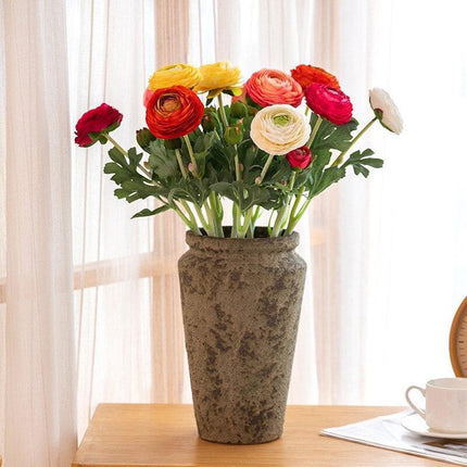 Chic Silk Peony Flower Set: 5 Stunning Artificial Bouquets for Any Celebration - Très Elite