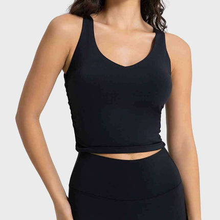 Chic Sleeveless Activewear Top
