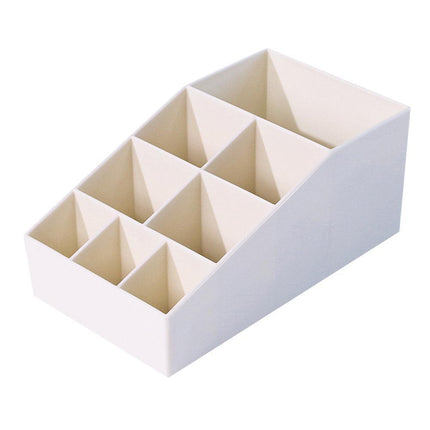 Chic Solid Color Makeup and Jewelry Organizer - Sleek Compact Storage Solution for Desktop and Vanity - Très Elite