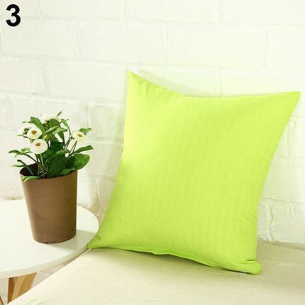 Solid Color Spandex Pillow Cover - Stylish Decor Accent for Any Space