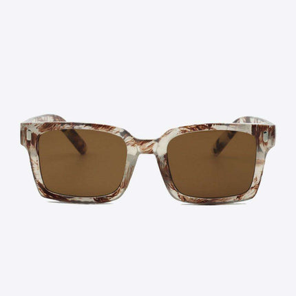 Chic Square UV400 Protective Sunglasses with Durable Polycarbonate Frame - Très Elite