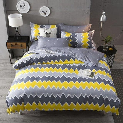 Chic Tween Duvet Set: Elevate Your Bedroom Style with Modern Prints and Cozy Comfort!