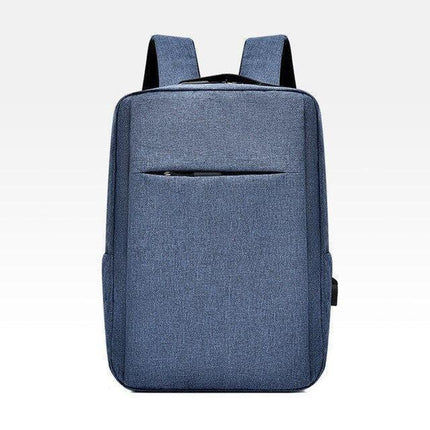 Chic Urban Laptop Backpack with USB Charging Port - Trendy Polyester Bag for Commuting and Travel - Très Elite