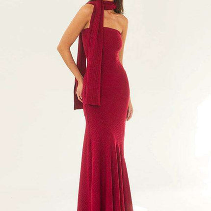 Chic V-Neck Sleeveless Wrap Dress with Trendy Dropped Shoulder Sleeves for the Fashion-Forward Fisherman