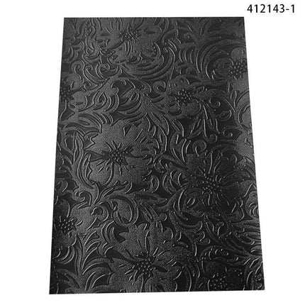 Chic Vintage Embossed Faux Leather Crafting Fabric - Generous 30x135cm Size