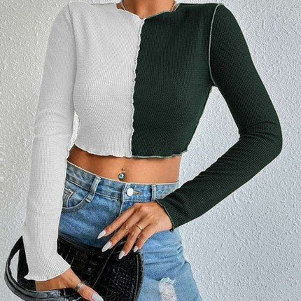 Chic Waffle Pattern Women's Loungewear Set