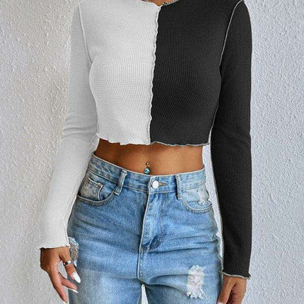 Chic Waffle Pattern Women's Loungewear Set