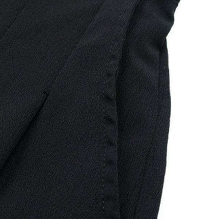 Chic Women's Elastic Waist Wide Leg Trousers with Functional Pockets - Très Elite