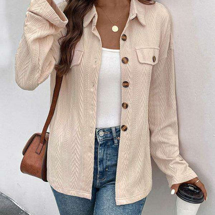 Chic Women's Lapel Cardigan: Your Year-Round Fashion Favorite