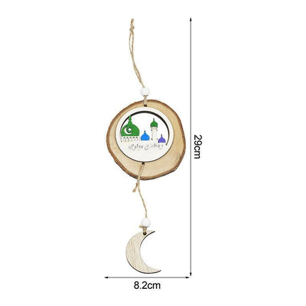 Chic Wooden Eid Mubarak Decoration: Celebrate in Elegance - Très Elite
