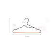 Wood iron hanger / 5pcs