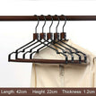 Black top hanger / 5pcs