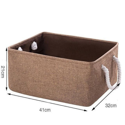 Chic and Eco-Friendly Linen Storage Basket: The Perfect Organizing Companion