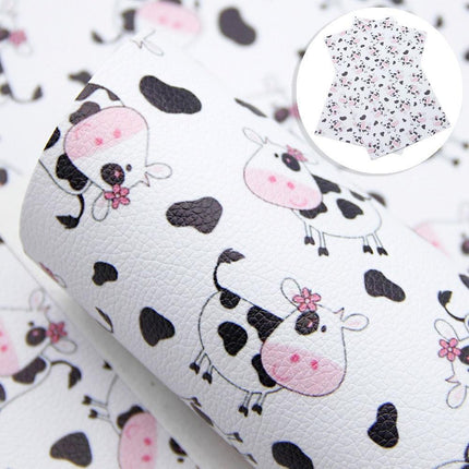 Christmas Blossom Synthetic Leather Craft Sheets - Craft Your Holiday Magic! - Très Elite