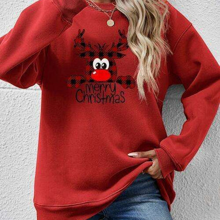 Christmas Cheer Festive Graphic Sweatshirt - Très Elite